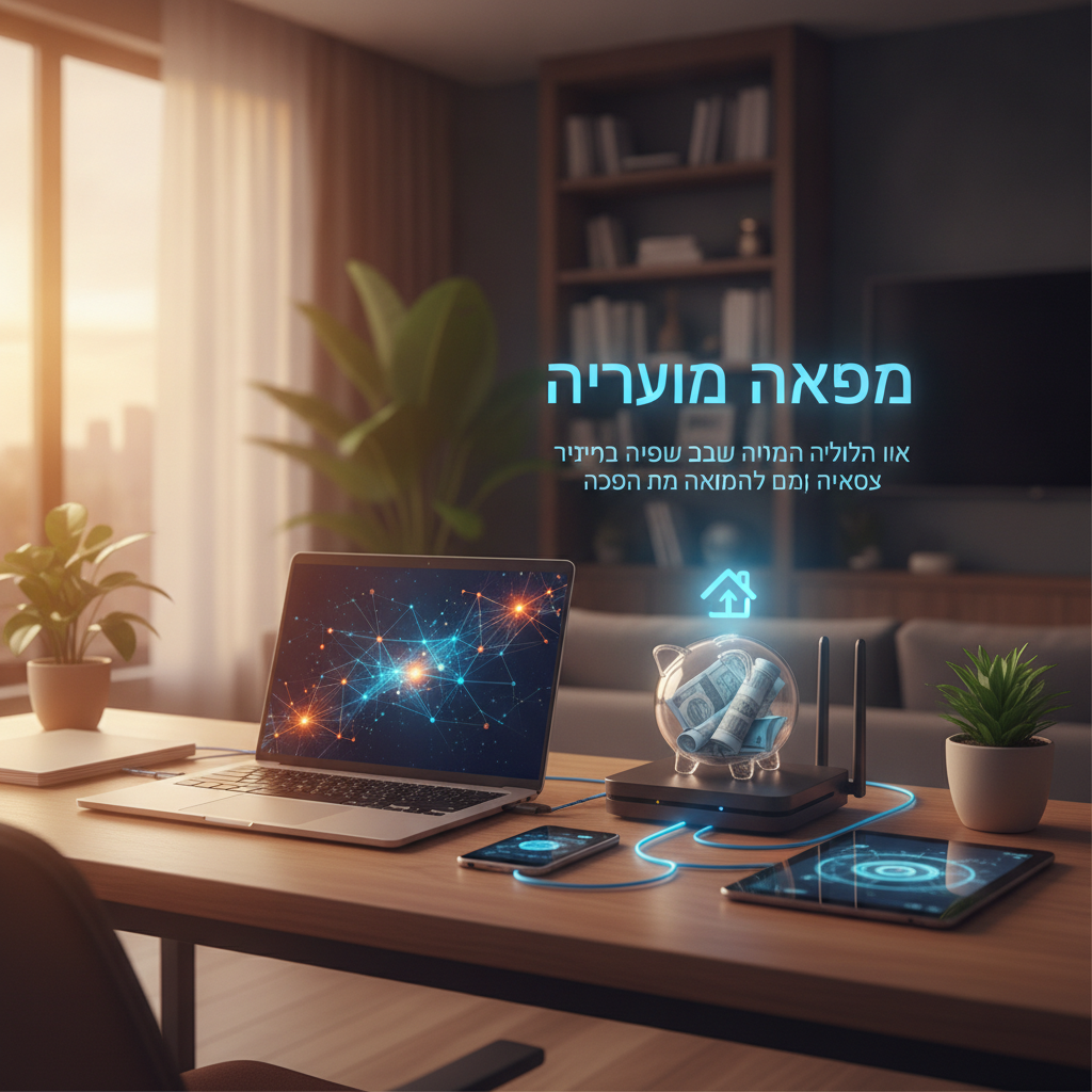 בנדל אינטרנט: איך חבילה משולבת חוסכת לכם כסף על שירותי תקשורת